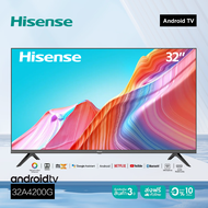 Hisense ทีวี 32 นิ้ว LED HD Android 9.0 TV รุ่น 32A4200G Smart TV Wifi /Google assistant &amp; Netflix &amp; Youtube-USB 2.0 / HDMI /AV /Digital Audio 32A4200G One