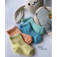 KALE Baby Socks KALE- 4 pairs pack