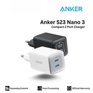 Anker Nano 47W Fast Charger USB C 2-Port Compact USB C GaN Charger for iphone 17/16, Galaxy, PIXEL, 