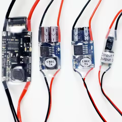 UBEC 5V 3A 5A 7A 15A Full Shielding Antijamming Switching Regulator For FPV RC Drone Receiver Power 