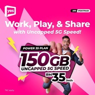 SIMKAD YES POSTPAID YES FT5G NO FUP ((SIM ONLY))