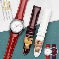 Watch strap Tissot 1853 Kutu watch strap T035.210.16.371.00 T035 leather strap female 18mm