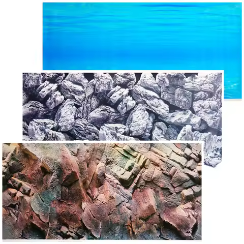 Juwel Aquarium fish tank decorative background wall 3D HD fish tank background painting Tree roots,