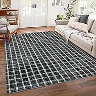 COZYLOOM Washable Rugs 9x12 Rug for Living Room Modern Bedroom Rug Contemporary Large Area Rug Non S