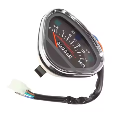 Motorcycle Meter Odometer Gauge Backlight LCD Digital Indicator Instrument for Vintage Honda DAX 70 