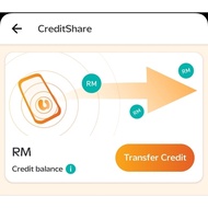 UMobile CreditShare Prepaid Topup Share-A-Top-Up