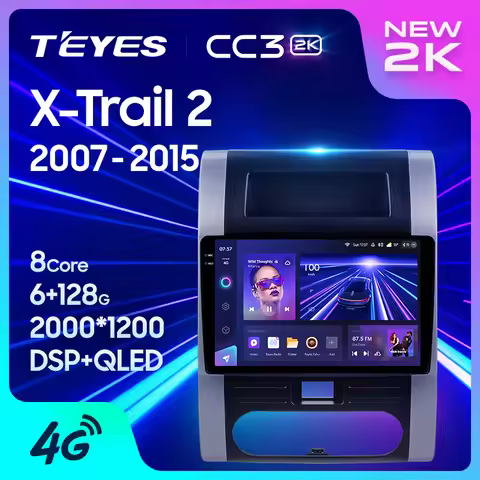 TEYES CC3 2K For Nissan X-Trail X - Trail X Trail 2 T31 2007 - 2015 Car Radio Multimedia Video Playe