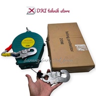 Retractable Fall Arrester 20 Meter Capacity 150 Kg Fall Arrester Lifeline Safety