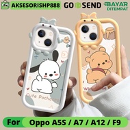 Case HP Oppo A5S A7 A12 F9 Casing Softcase Silikon Lucu Winie The Pooh