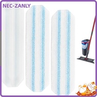 NEC-ZANLY Flat Mop Replacement Cloth, Cotton Removable Reusable Microfiber Mop Pad,  Washable Floor 