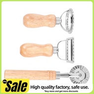 3Piece Ravioli Pasta Cutter Set, Ravioli Stamp Maker with Wooden Handle Ravioli Cutter Pasta Cutter 