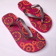Brazil Havaianas Broadband Flower Flip-Flops Ladies Slippers