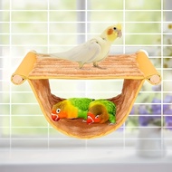 1pc, Parrot Nest Warm Tiger Skin Hammock, Cockatiel Supplies, Fleece Thickened Winter, Small Bird Ne