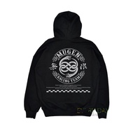 Jaket Hoodie Murayama Crows Zero x Worts Sword Cotton Fleece Hitam