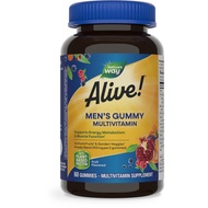 Nature's Way Alive! Men's Daily Gummy Multivitamin, Supports Energy