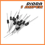 ORIGINAL DIODE 1A IN4007 1 AMPER 3 AMPER 10 AMPERE 2 AMPERE 6 AMPER DIODE 3A 2A 3A 6A RECTIFIER AMPE