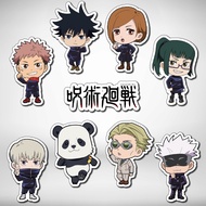 Stiker Vinil Anti Air Anime Jujutsu Kaisen Stiker untuk laptop case handphone dan lainnya