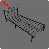 【🔥Clearance】HM Home 210cm Single Bed Frame/Metal Bed/Bedroom Furniture/Bed Base/Katil Single Besi Li