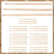 (QEPA) 30 Piece Wooden Pencil HB Pencils Shaped Like Drum Sticks Stationary Supplies for School & Of