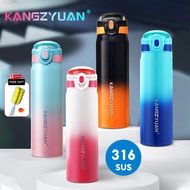 KANGZYUAN 350-500ml 316 Stainless Steel Thermos Flask BPA Free Keep Cold 24H Tumbler Tahan Sejuk