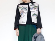 KIMONO 圓領外套 - 以復古和服製作的獨一無二圓領外套