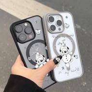 Interesting drawing of line puppy for iPhone17/16/15 cases, compatible with 14 devices