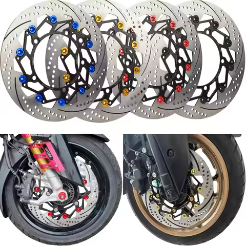 300MM Motorcycle Front Brake Disc Rotor Floating Disc Code Set for Honda FORZA350 Yamaha XMAX300 Mod