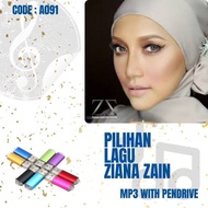Pendrive Lagu MP3 KOLEKSI LAGU ZIANA ZAIN  (USB Flash Drive Lagu MP3) A091