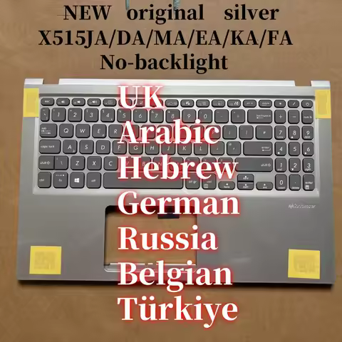 New UK TR BE RU GR HE AR For ASUS X515 X515JA X515DA X515MA X515EA X515KA X515FA laptop keyboard Pal