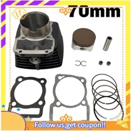 【W】Motorcycle  for Veloci Xeverus CG300 CG 300cc 70mm Big Bore Cylinder Block Replacement Kit 16mm P