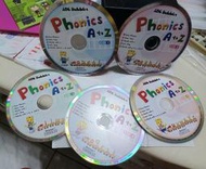 ╭★㊣二手 巧虎 小朋友巧連智 ABC Bubbles 正版裸片5CD【Phonics A to Z】特價$199㊣★╮