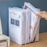 🌻Taiwan Shipping A4 Document Storage Box Storage Transparent Home Office A4 Printing Paper Plastic D