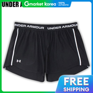 Under Armour | กางเกงขาสนผหญง Under Armour รน Tech Play Up Shorts รหสสนคา 1389882-002