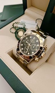 Rolex Daytona 116503 金鋼黑面石字