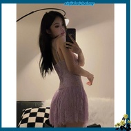 SEXY lingerie - LACE BODYSUIT WITH PEARL STRAPS S070 - WHITE