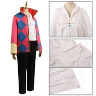 Anime Howl Cosplay Costume Howl's Moving Castle Cosplay Jacket Necklace Coat Full Set Halloween Costumes For Women Men