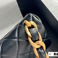 22ss chain travel underarm quilted bag, bag