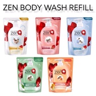 [400ML] ZEN Body Wash 450ml / 400 ML Sabun Cair Zen Refil 450ml /
