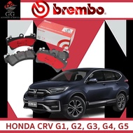 Brembo Brake Pads HONDA CRV G1 G2 G3 G4 G5 1996-ON G1-G5 Year 1996-ON Ceramic.