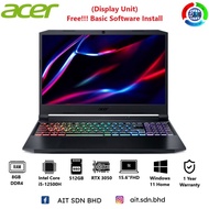 Acer Nitro 5 AN515-58-58G4 15.6" FHD 144Hz Gaming Laptop i5-12500H 8GB 512GB SSD RTX3050 4GB W11 (Di