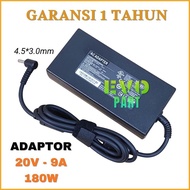 MSI Laptop Charger Adapter Model A20-180P1A / A180A007L 20V - 9A 180Watt Dc 4.5*3.0mm -CP