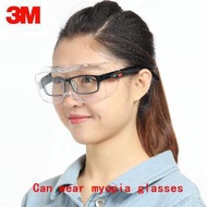 3M 12308 Safety Glasses GogglesTransparent Anti-Chemical Wet Eye Protection Personal Equipment