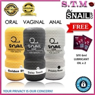 SNAIL Male Masturbator Aeroplane Cup Mouth Vagina Anal Fleshlight AV Fake Pussy Sex Toy Alat Lancap 