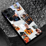 F1 Formula 1 Lando Norris (3) design Phone Case Glass for Samsung Galaxy S20 S21 S22 S23 S24 S25 Ult