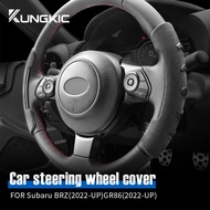 Car Steering Wheel Cover for Subaru BRZ GR86 2022-2023 Steering Wheel Steering Assist Glove Car Interior Accessories