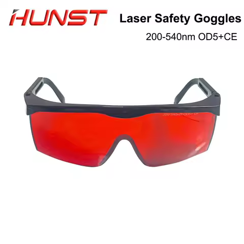 HUNST Laser Protective Glasses Hair Removal Goggles UV Infrared 200-540nm Eye Protection Safety Gogg