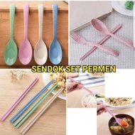 Cutlery Set Cutlery Set Spoon, Fork, and Chopsticks