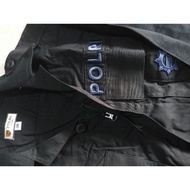 sh1 Baju PDL Hitam Brimob Tactical Asli Jatah POLRI pembagian