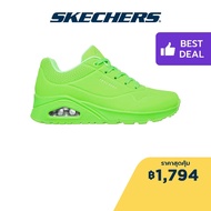 Skechers สเก็ตเชอร์ส รองเท้าผู้หญิง Women Night Shades Shoes - 73667-LMGN Air-Cooled Memory Foam Skech-Air Wedge Fit