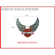 Sticker HarleyEagle//Motor helmet trunk sticker